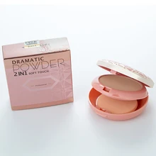 2 в 1 многофункциональная Женская пудра для лица минеральные основы контроль масла Осветляющий отбеливающий консилер идеальная основа для макияжа WH9