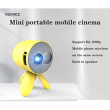 

New YG221 LED Home Mini Projector Support 1080P HD YG220 HDMI USB AV TF Portable Media Player Children Gift