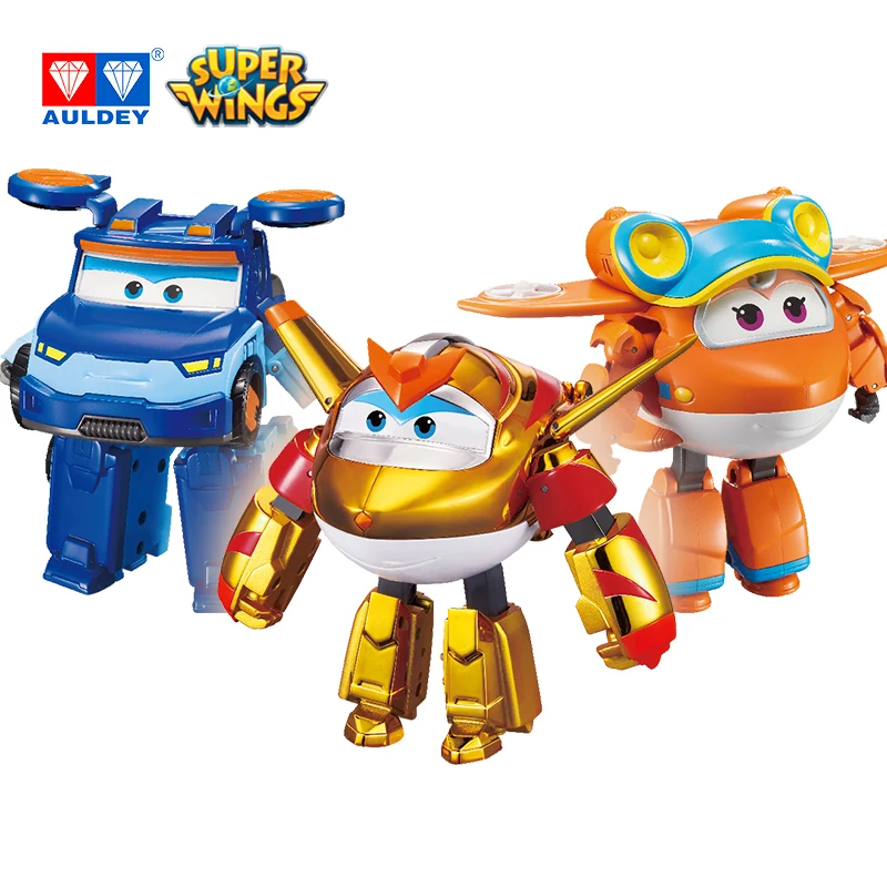 Экшн фигурки AULDEY Super Wings новинка золотистый мальчик/SUNNY/лев трансформирующая