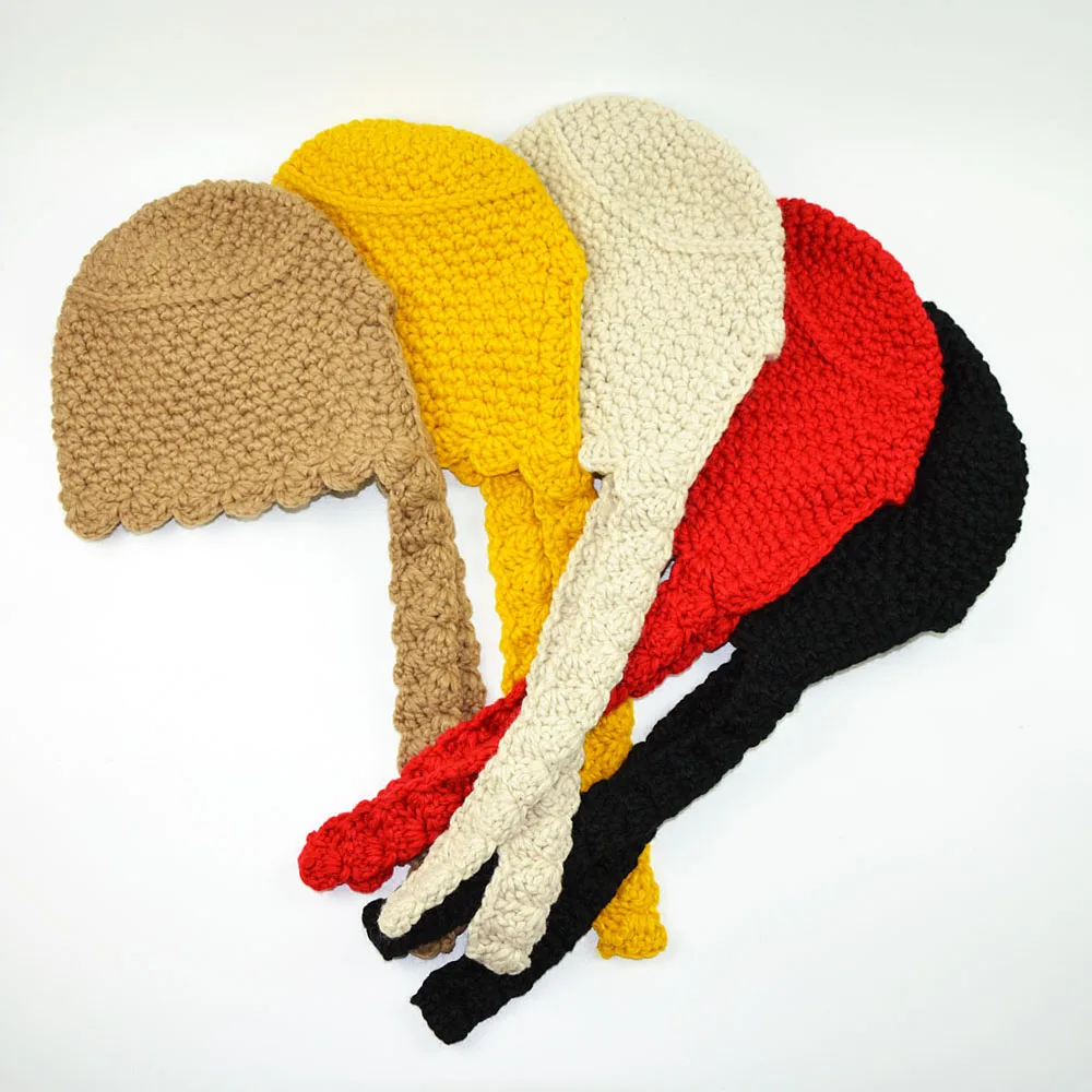 От 0 до 6 лет, новая зимняя теплая шапочка с мордой обезьянки, шапка с наушниками, вязаная шапка для мальчиков и девочек