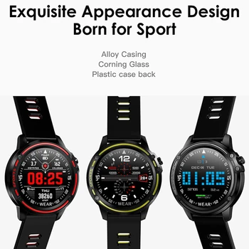 

L8 Smartwatch IP68 Waterproof Message Reminder Sport Tracker Bluetooth Smart Watch Connect For Android IOS Phone