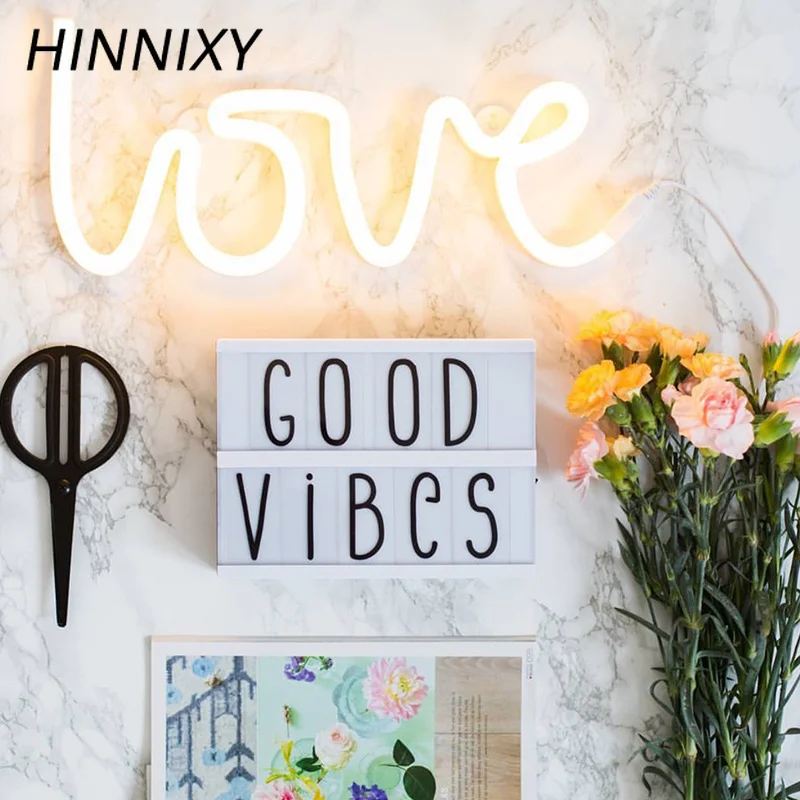 Hinnixy 45 стилей 3D неоновая лампа светодиодный ночник единорог слон вывеска для