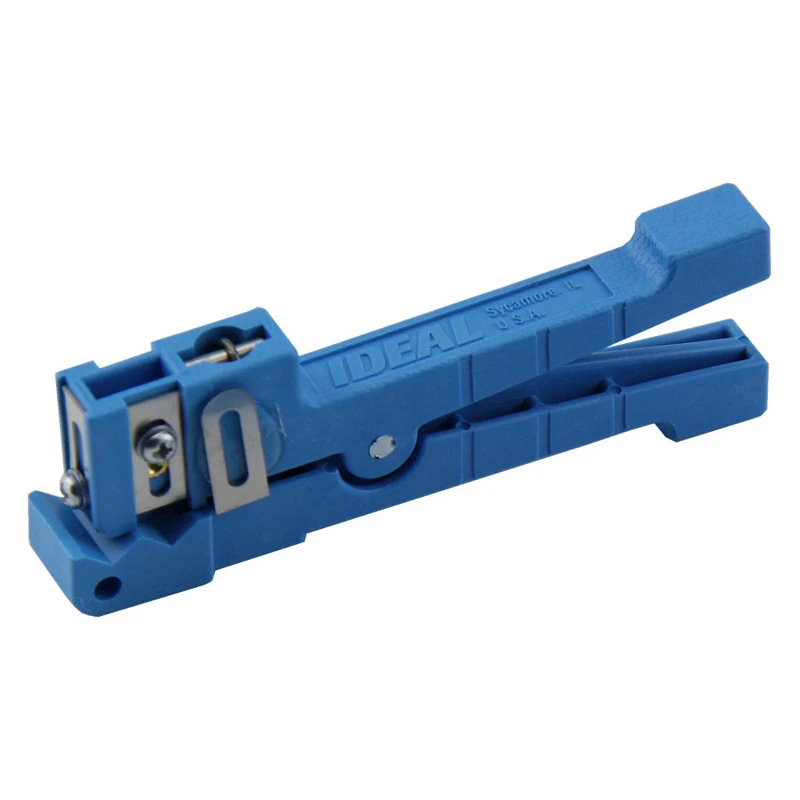 

IDEAL Cable Stripper 45-163 / Buffer Tube Stripper FTTH Ideal 45-163 Horizontal Fiber Optic Cable Sheath Jacket Cutter
