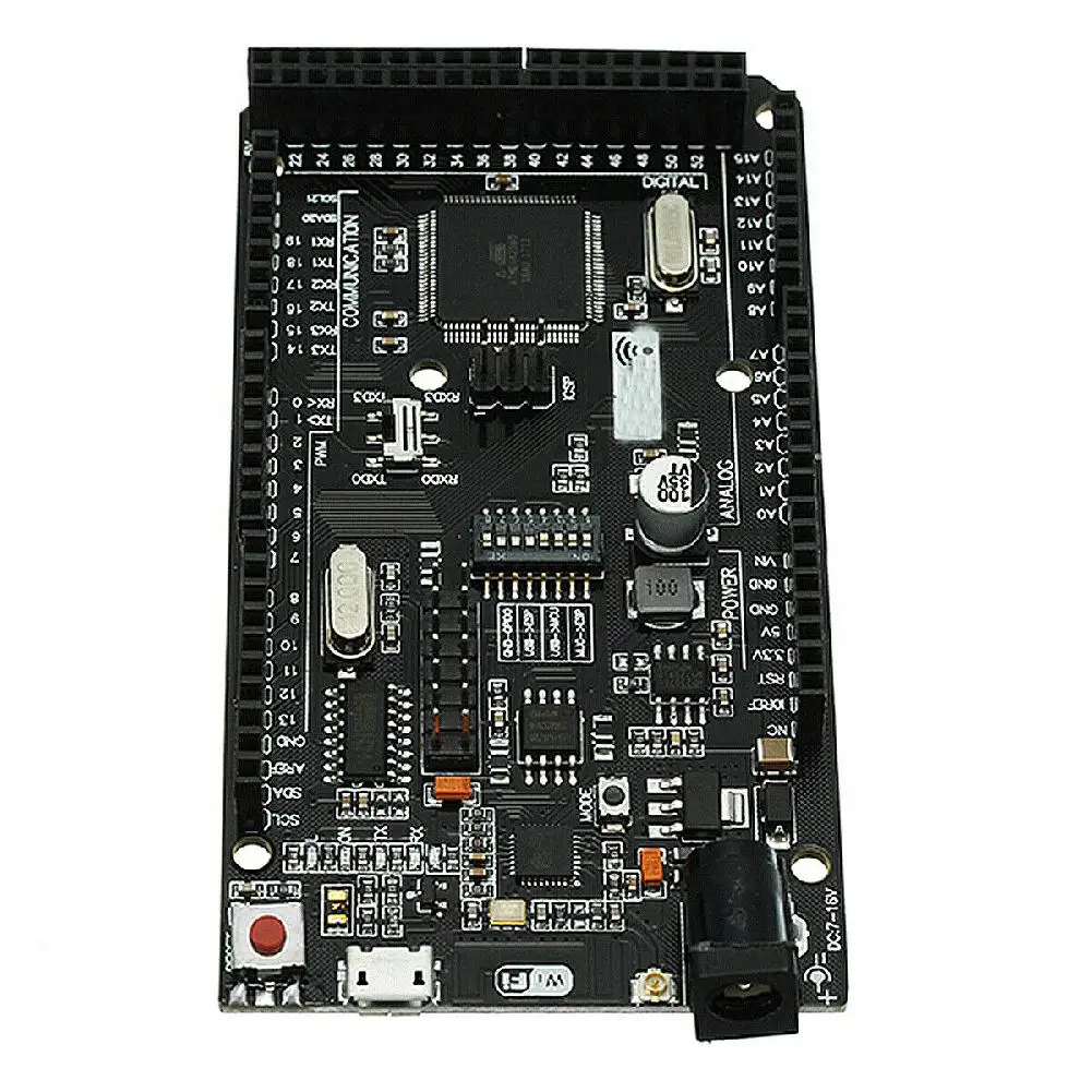 Модуль памяти Mounchain Mega + WiFi R3 ATmega2560 ESP8266 32 Мб USB TTL CH340G|Детали и аксессуары для