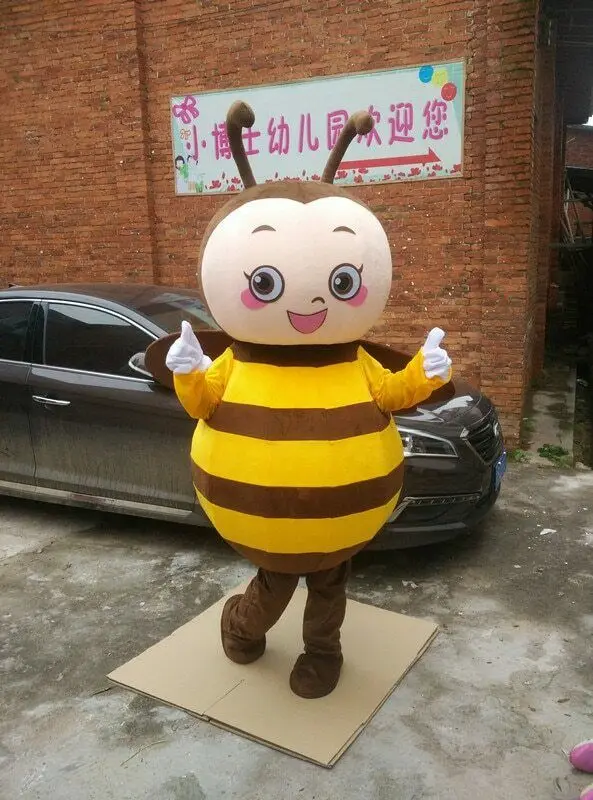 

Bee Mascot Costume Suits Cosplay Party Game Dress Outfits Clothing Advertising Promotion Carnival Halloween Xmas Adults Fursuit