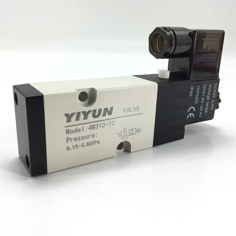 4M310-10 4M310-08 Соленоидный клапан для пневматической системы DC24V