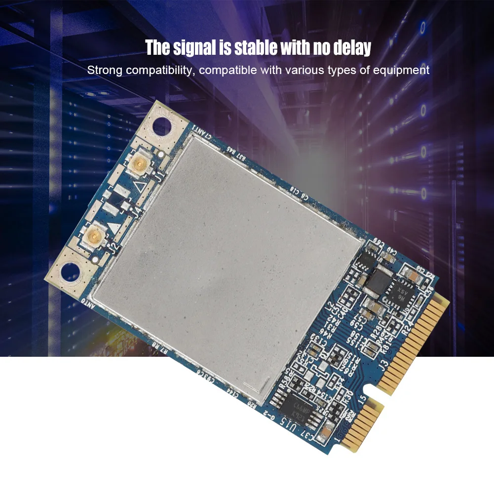 Сетевая карта SOONHUA 2,4G 5G 300 Мбит/с Двухчастотная мини-карта PCI-E WiFi BCM94322MC для Mac Pro MB988Z/A
