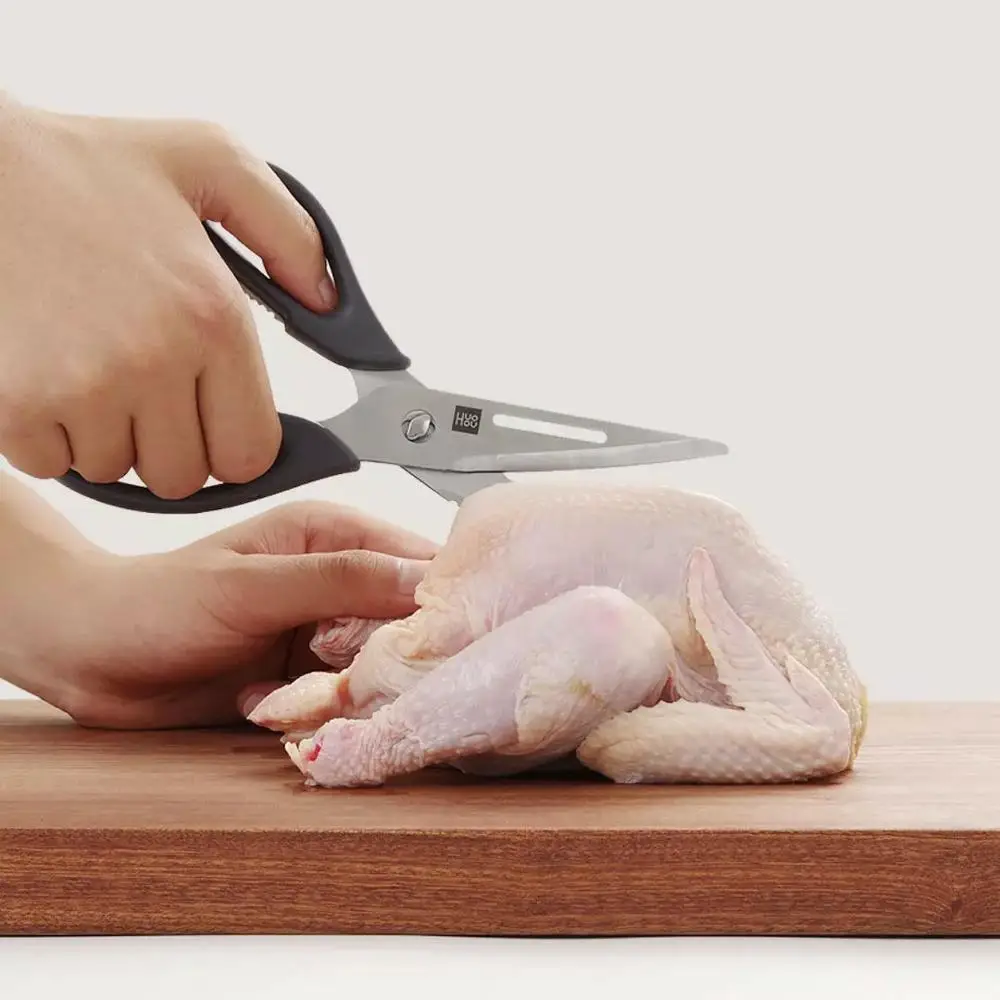 Xiaomi HuoHou Multifunctional Kitchen scissor Detachable scissors Nutcracker Bottle opener Bone Cutter Cook Tool shear cut Poult