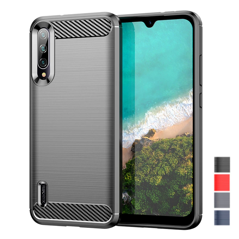 Silicone Case for Xiaomi Mi A3 A2 A1 6X 5X 9 9T Pro 8 Lite SE 6 Plus 5C Phone Protect Cover Flexible Brushed Texure Back Cases cool iphone se cases