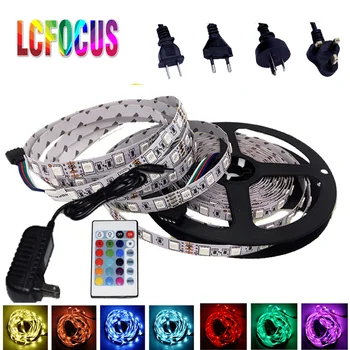 

Infrared 5050 SMD 2835 12V44 key waterproof epoxy light LED strip RGB infrared sensor strip set