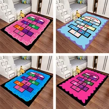 Мультфильм Стиль в детской комнате напольные украшения ковер детский игровой коврик Мягкие игрушки автомобиль трек узор обучение по головоломкам игрушка