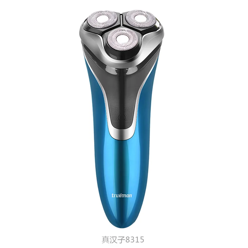 

Trueman 8315 Electric Shaver/Fully Washable/Three Head Floating Shaver