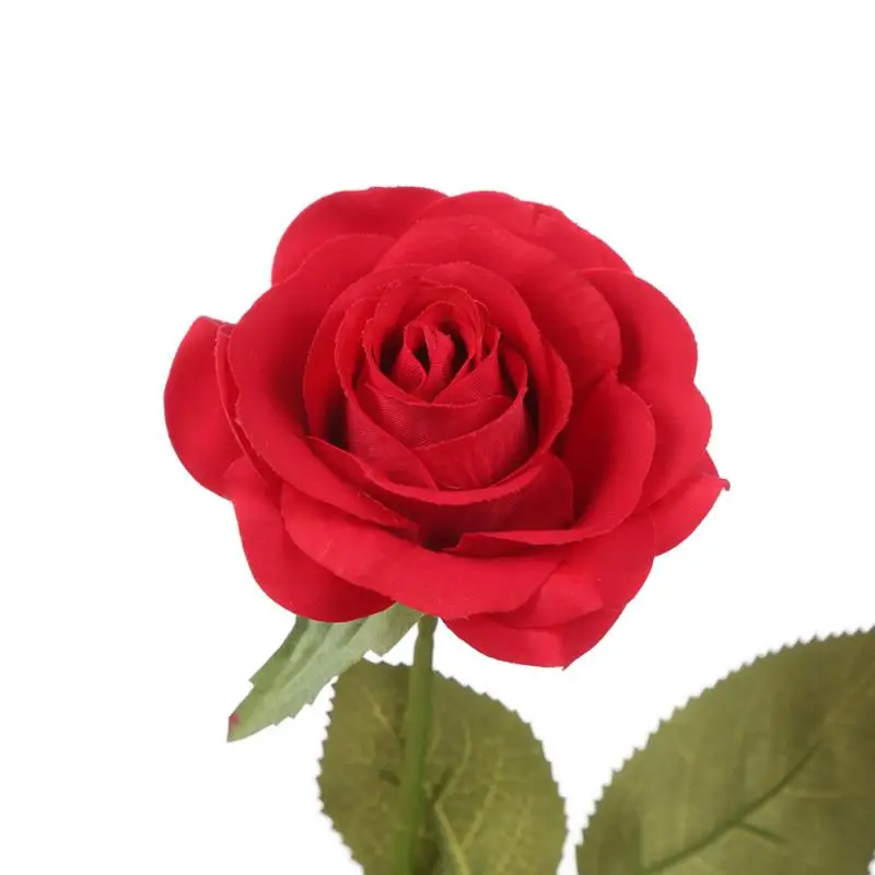 Красавица и Чудовище красная вечная роза в стеклянном Куполе С светодиодный светильник деревянная база на День святого Валентина матери Подарки