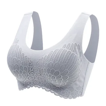 

2020 Sexy Bras Wireless Padded Lingerie Women Push Up Sports Bras Wide Strap Comfortable Intimate Seamless Underwear Tops 2020