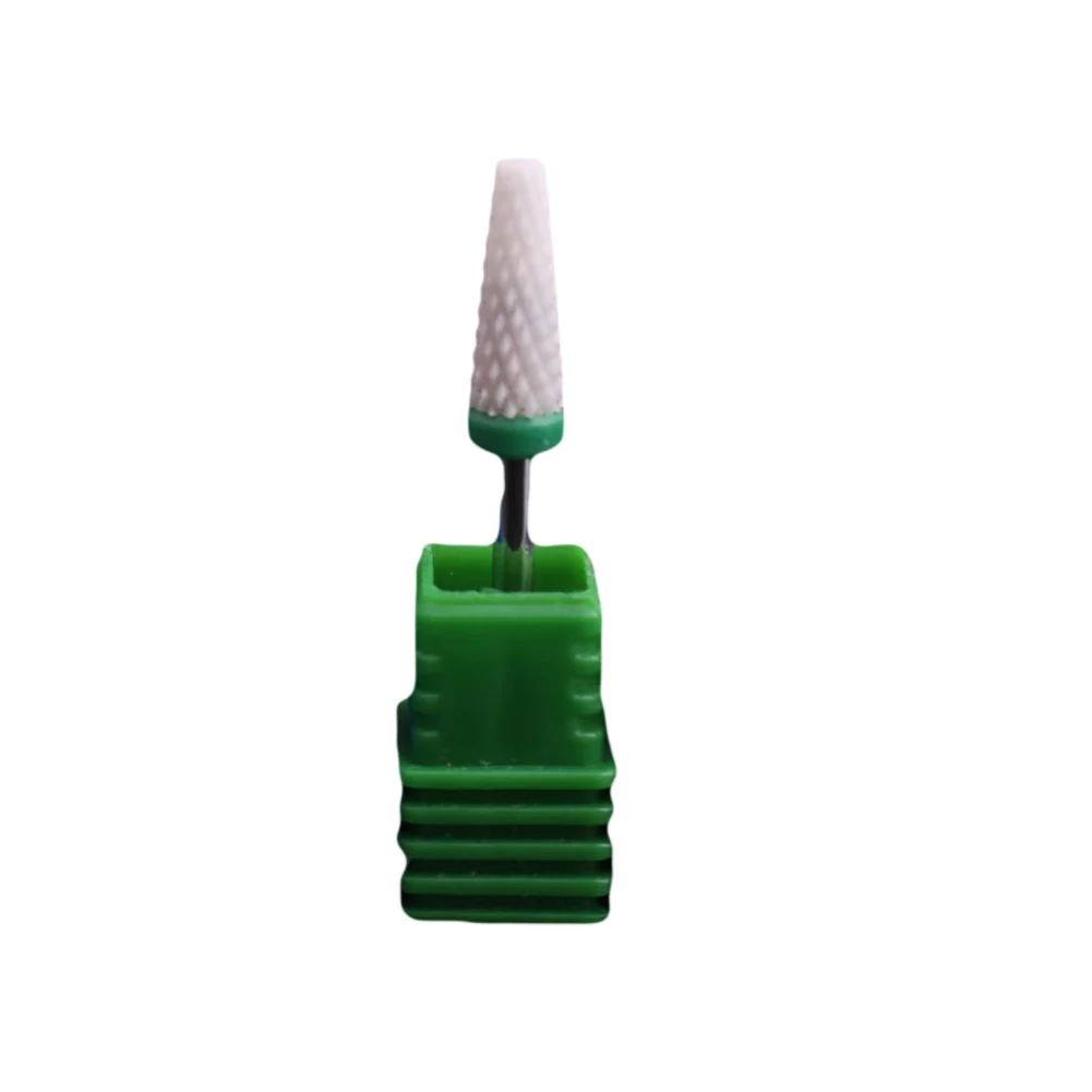 Nail Art Drill Bit Ceramic Grinding Head Cutter Polish Cuticle Manicure Machine