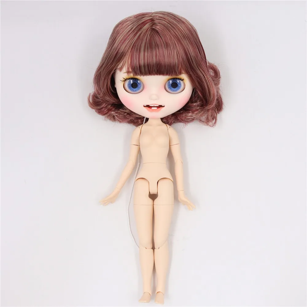 ICY factory шарнирная кукла blyth toy joint body белая кожа пользовательская кукла матовое лицо 30 см