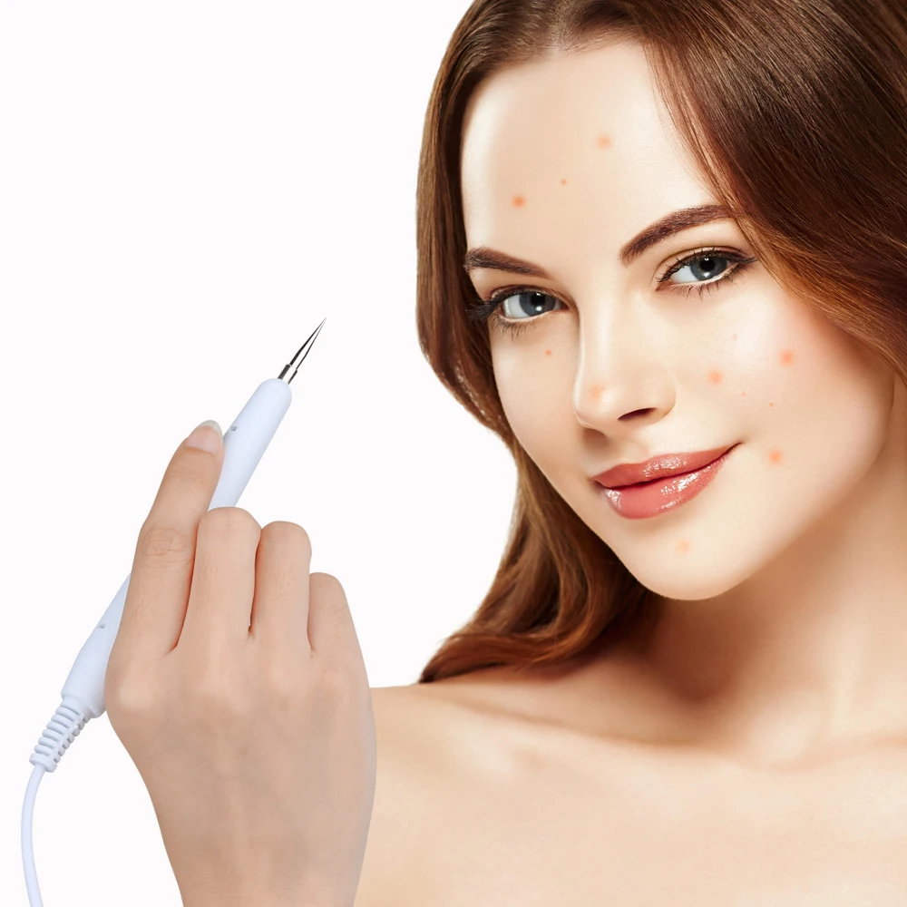 Cuidados com a Pele Micro Plasma Ultra-sônica Sarda Remoção Caneta Tatuagem Facial Tag Verruga Beleza Instrumento Mole Varredura Ponto Ferramenta 7 varredura ponto caneta cuidados com a pele ferramenta
