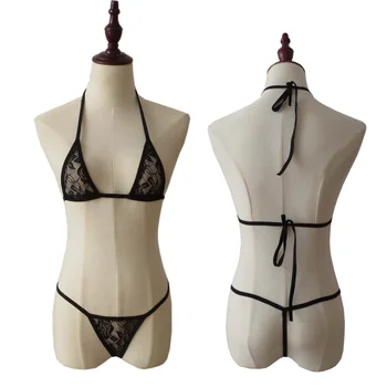 

Temperament and interest clothing Sexy pajamas and lingerie Three-point bikini seduction suit