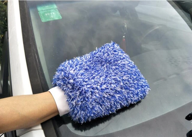 OEM Size Microfiber Car Clean Gloves Car Wash Mitt - China Car Wash Mitt  and Car Towel price