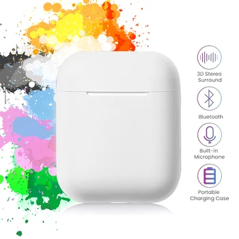 

XIT For all smartphones mini wireless bluetooth Mini In-ear Sports Running Headset stereo earbuds with charging box microphone