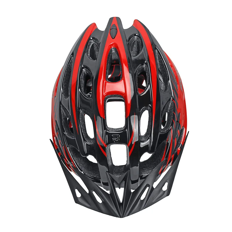 NEW MTB Mountain Bike Helmet Comfortable and Breathable Road Bicycle Helmet Outdoor Sports Riding Cycling Equipment Black/Red