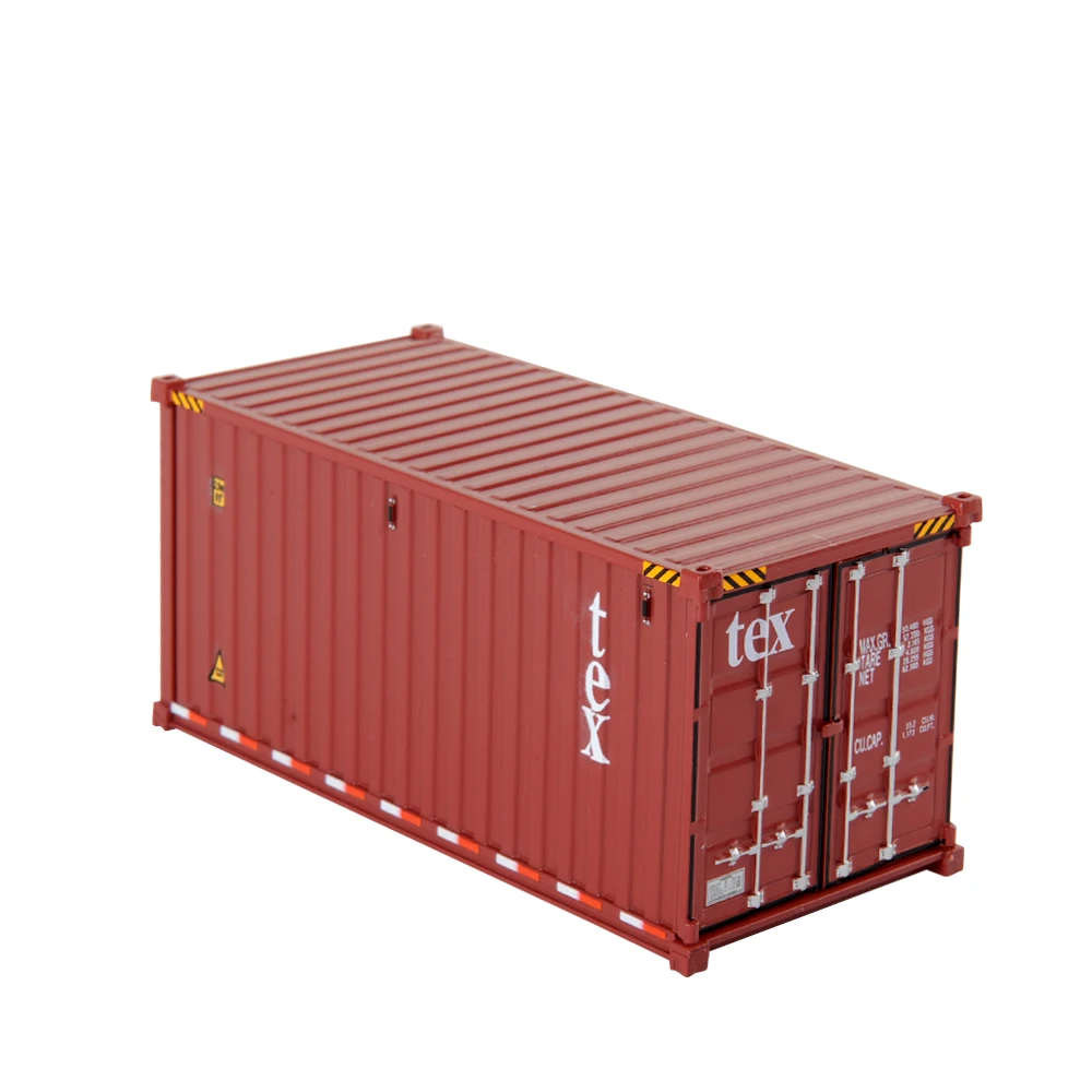 Acessórios para Caminhões Escala Dry Mercadorias Secas Mar Container-transporte Série Diecast Mestres Réplicas Reais Modelo 1 - 50 20 5 High Quality Brinquedos e hobbies