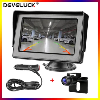

4.3 " Color TFT LCD Car Monitor Rear View Camera Parking System 800*480 Sucker Bracket for Sedan MPV Wagon 12V 360 degree rotat