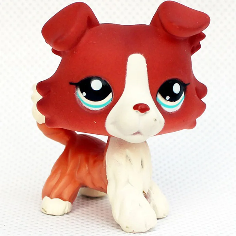 Лпс стоячки кошки игрушки Lps кошка редкие животные pet shop игрушки подставки Собака Такса колли кокер спаниель great dane Хаски старый Рисунок Коллекция - Цвет: 1542