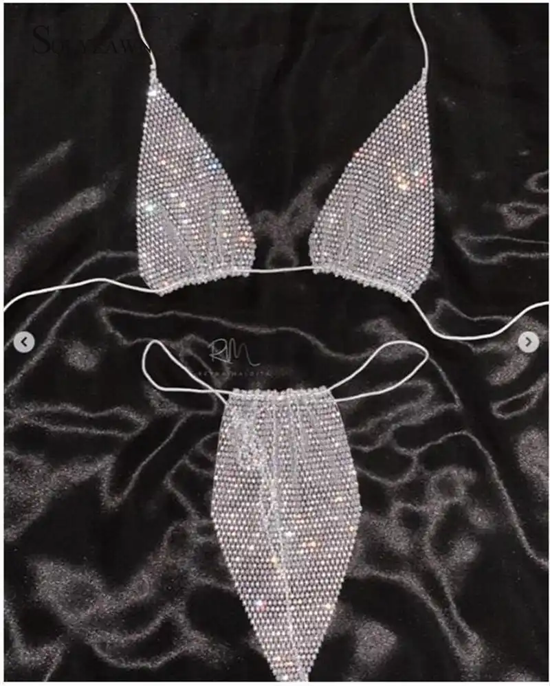 diamond bra