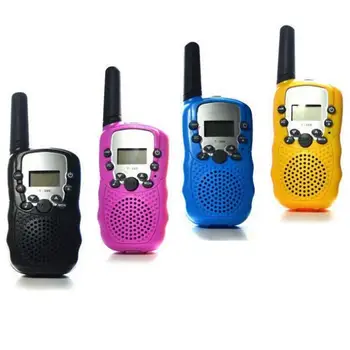 

2 Pcs/Set Children Toys 22 Channel Walkie Talkies Two Way Radio UHF Long Range Handheld Transceiver Kids Gift