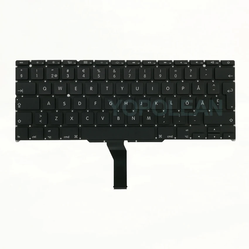 3 шт./лот шведская клавиатура для Macbook Air 11 &quotA1370 A1465 2011 2012 2013 2014 2015|Клавиатуры