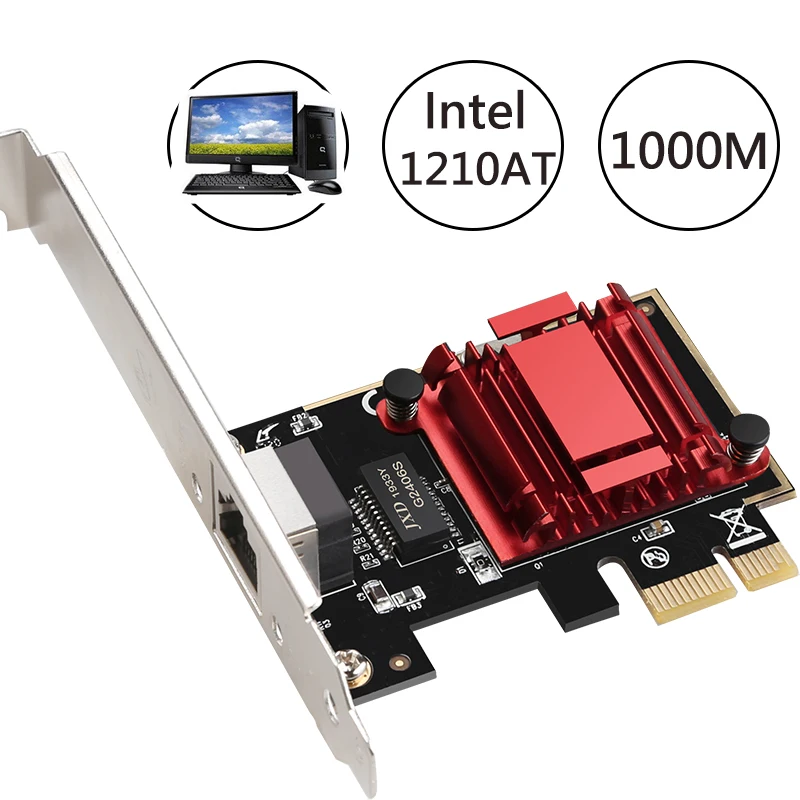 Сетевая карта PCI Express 1000 Мбит/с гигабитная Ethernet E сетевая конвертер сетевой