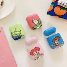 Чехол Woody Toy Story Alien из мягкого силикона с Bluetooth и беспроводными наушниками для Apple AirPods 1 2 Buzz Box, чехол для гарнитуры coque capa