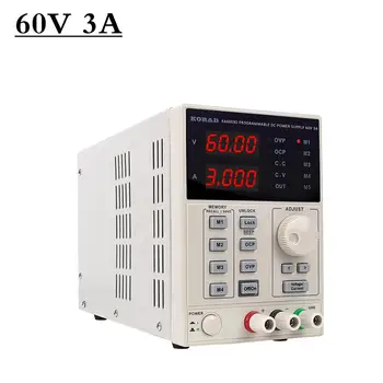 

220V High-precision Professional Programmable Lab Power Supply Adjustable Laboratory Bench Voltage Current Regulator 60V 3A