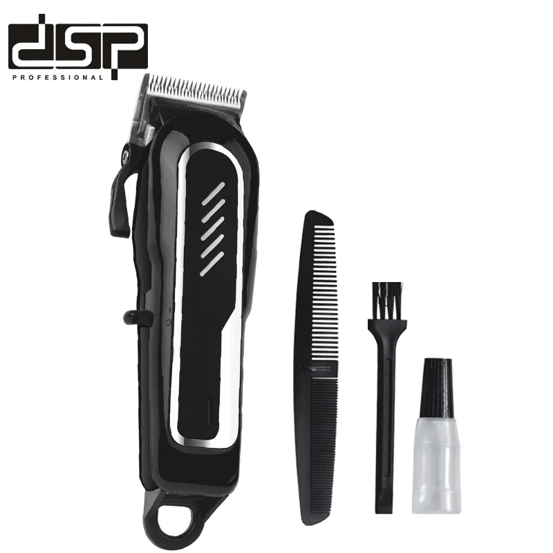 

DSP Professional Men's Family Hair Clipper Hair Trimmer Shape Design Hair Clipper Rechargeable Global Voltage 100-240v