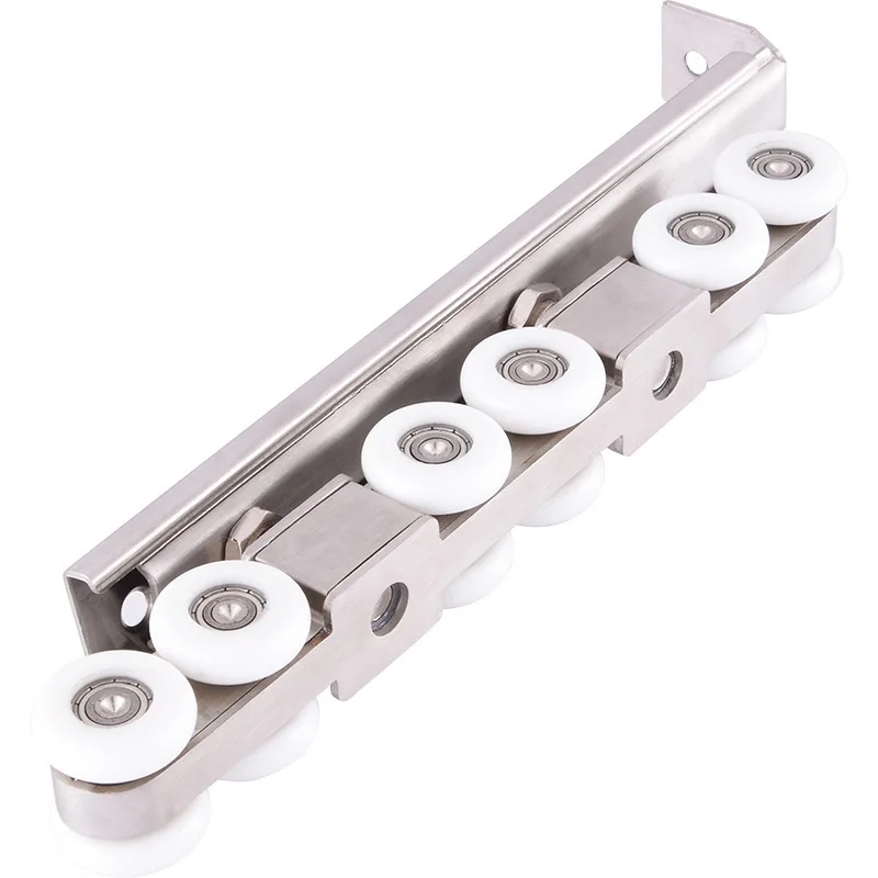 

Mute Stainless Steel Sliding Door Wooden Doors Sliding Door Hanging round Durable Thick 12 Roller Skating round Hanging round Ca