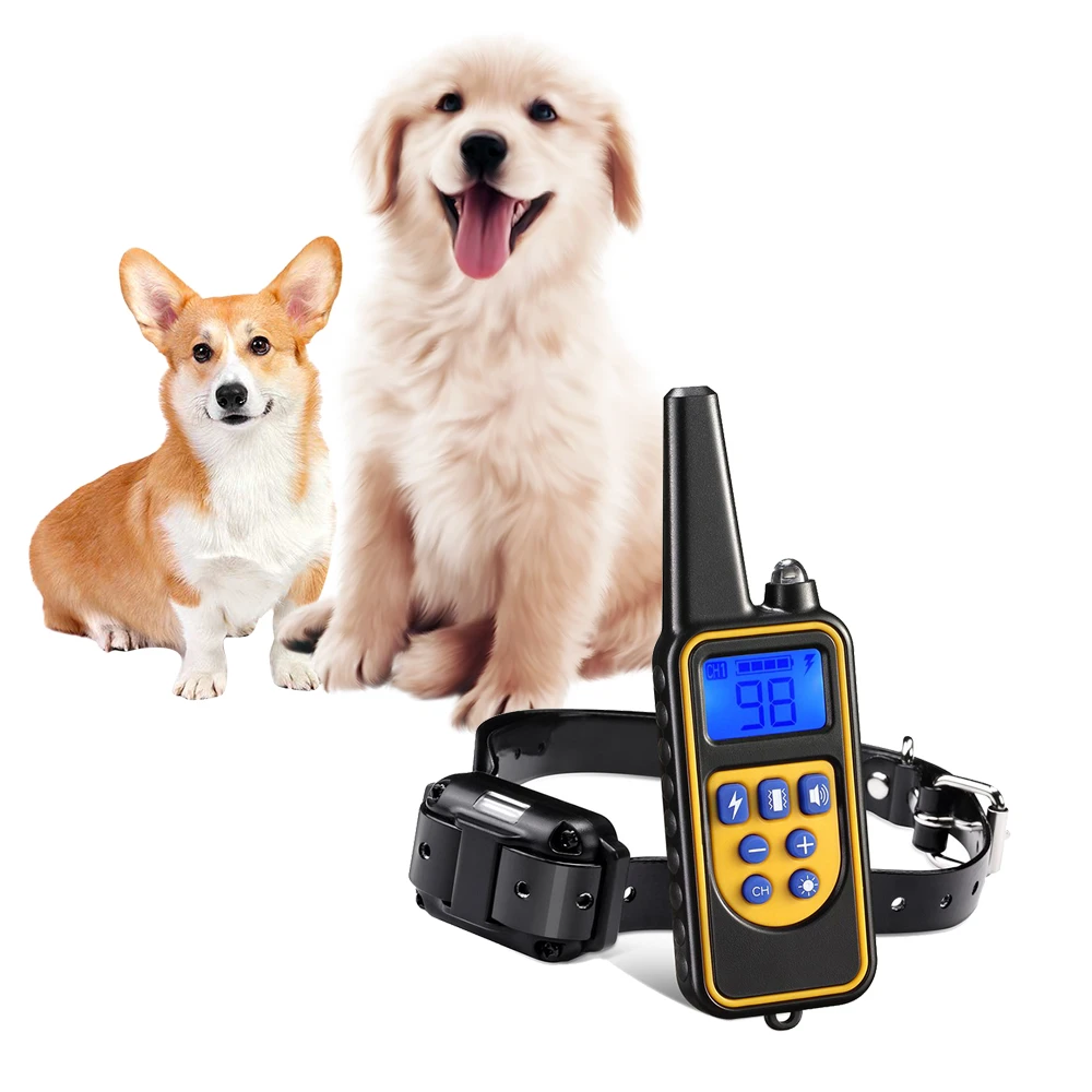 remote control shock collar for large dogs