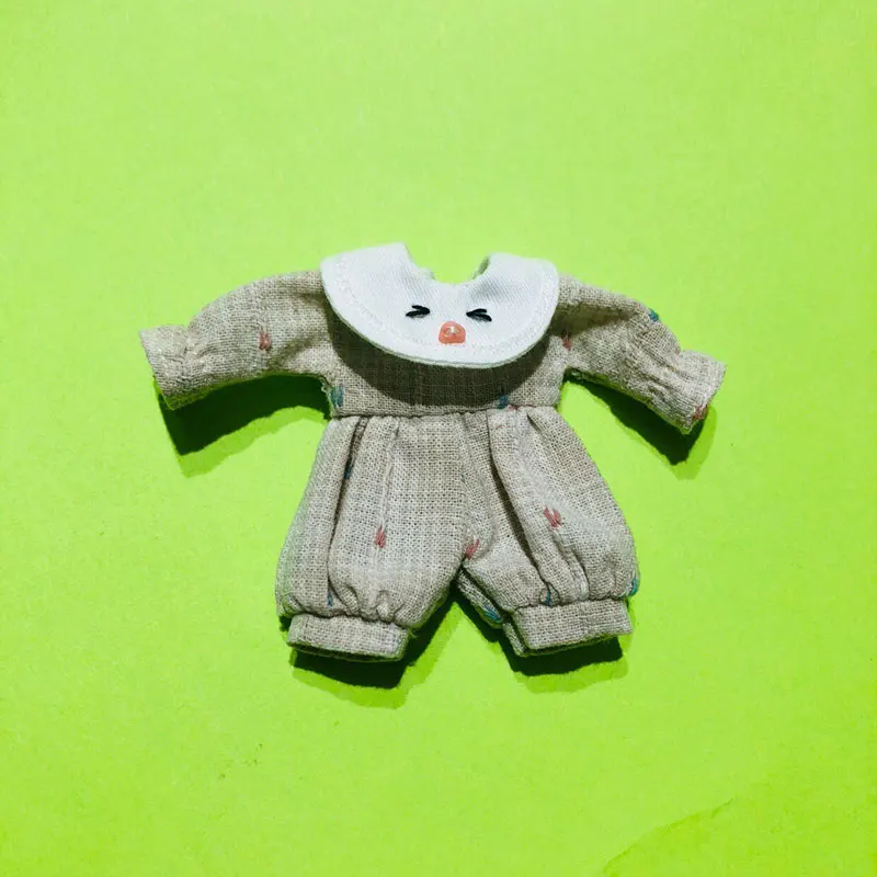 Ob11 baby clothes pig onesie 1/12 BJD GSC clay Molly doll clothes jumpsuits doll accessories - Цвет: 1 only clothes