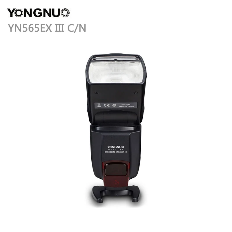 Светодиодная лампа для видеосъемки YONGNUO YN565EX III ttl Вспышка Speedlite для Canon 1100d 650d 600d YN565EX для Nikon D3300 D3100 D5200 D800 D750 D7100 камеры