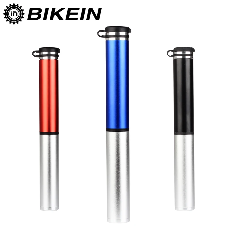 BIKEIN Pro Алюминиевый велосипедный мини-насос для горного велосипеда, Сверхлегкий портативный воздушный насос для шин, шариковый насос для AV/FV 175 г