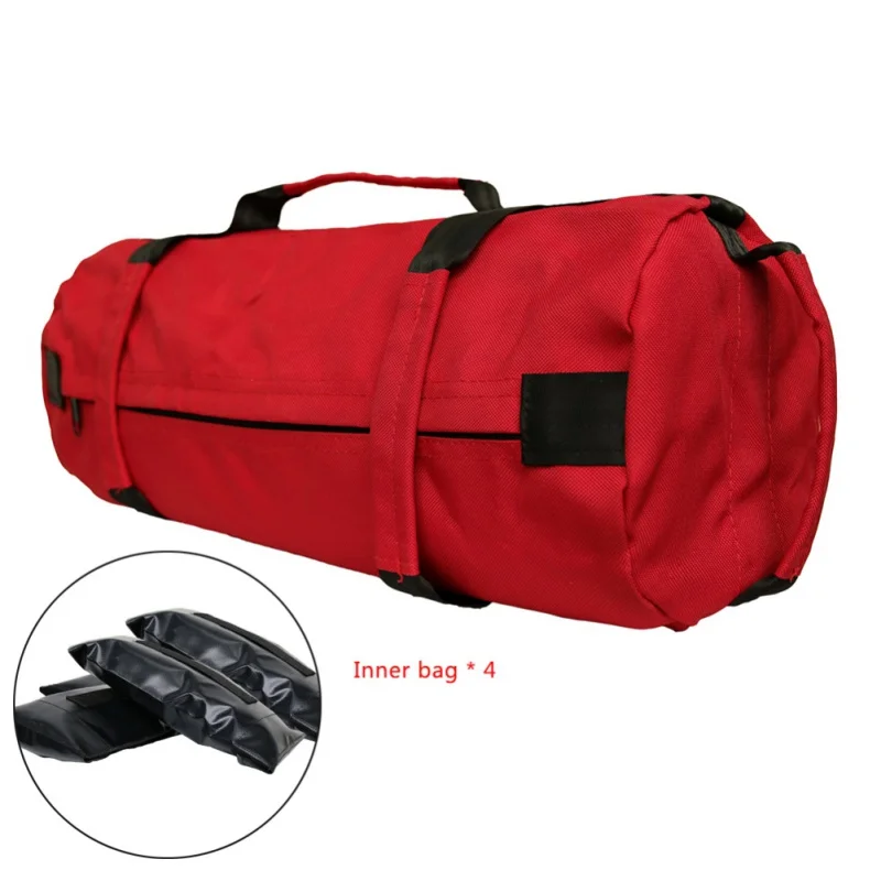 

Fitness Weights Sandbags Training Exercise Yoga Heavy Duty Workout Gym 40lbs Sandbag With 4 Adjustable Filler Sand Bags Sport