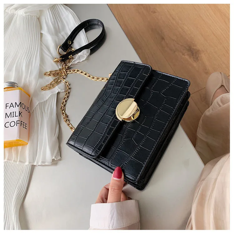 Женские сумки через плечо модная маленькая квадратная сумка через плечо