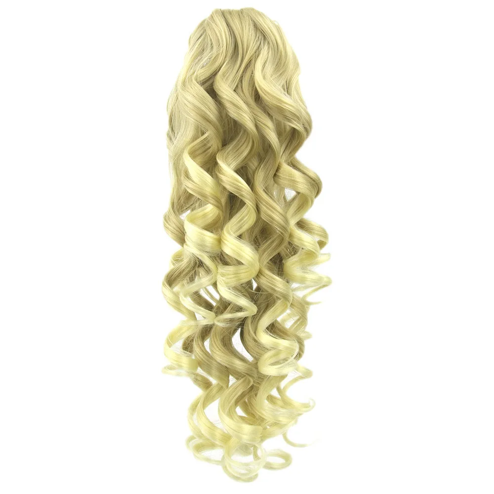 

Delice 24 inches Long Wavy Claw Ponytail Synthetic Ombre Wave Ponytails Hair Extensions For Women