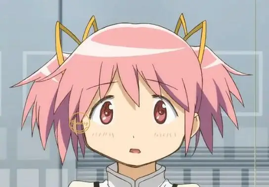 Puella  ڻ Madoka Magica Madoka Kaname ڽ  ũ Ŭ Ponytails  ռ  +   