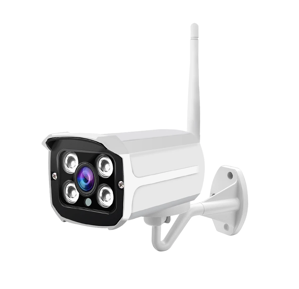 Камера видеонаблюдения антивандальная водонепроницаемая 4 канала 1080P Wi Fi IP NVR