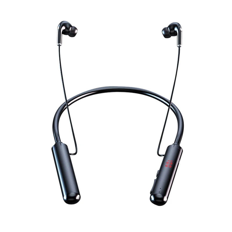 Bluetooth Headphone Wireless Waterproof Neckband Earphones Bass Noise Cancelling Stereo Sport Headset