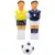 ABLB--22pcs Foosball Man Table Guys Man Soccer Player Part Yellow+Royal Blue with Ball