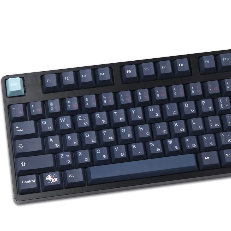 GMK-Zen Pond Teclado Mecânico Keycaps, Perfil Cereja,