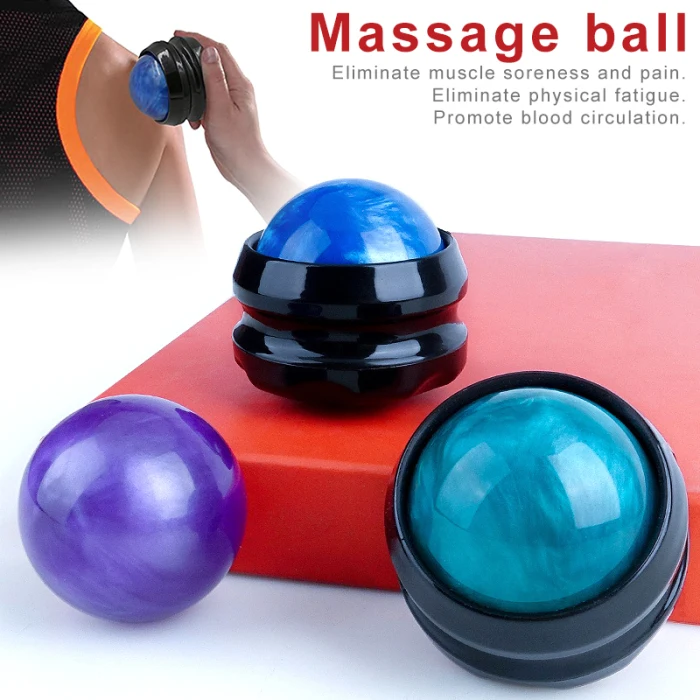 Фитнес Массажный роликовый мяч массажер для тела Релаксация для ног бедра мышцы спины YA88