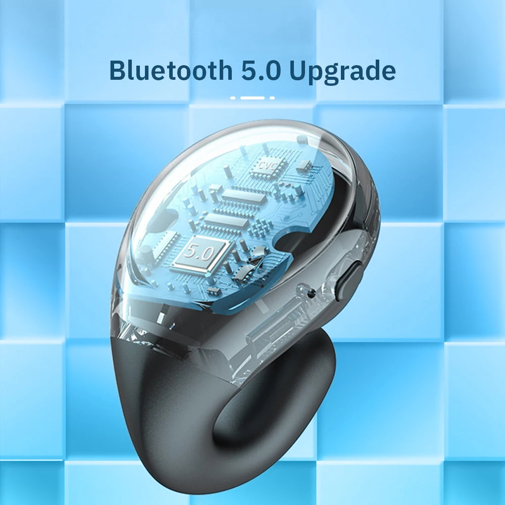 Fone de Ouvido Redutor de Ruído Tws sem Fio Design Ergonômico Profissional Bluetooth 5.0 Roupa Binaural Externa S19 - Image 5